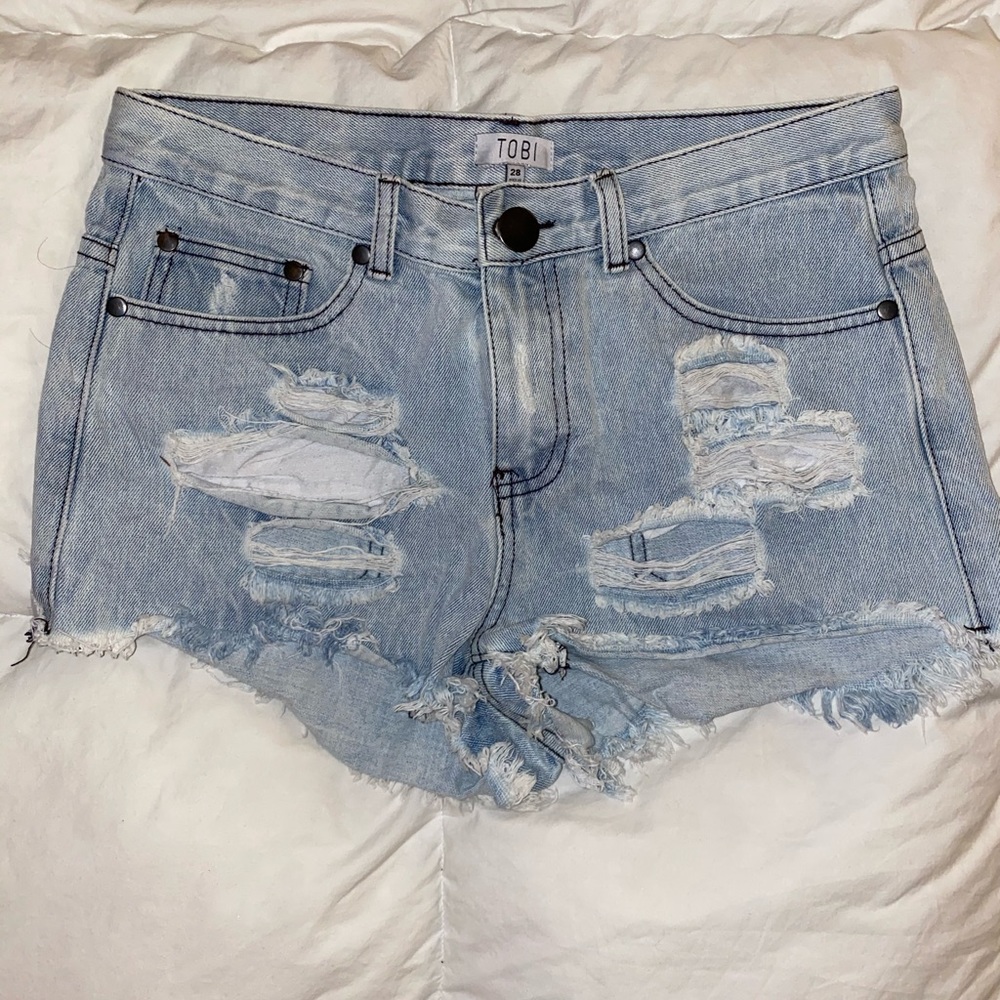 Jean shorts